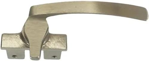 Vista 13 de WRS Mango de leva con base en ángulo izquierdo de 1-7/16" - Bronce Blanco