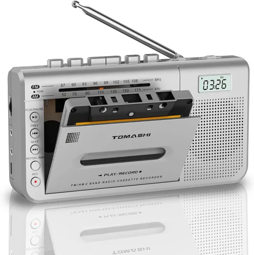Vista 9 de TOMASHI Reproductor de cinta de casete,Grabadora de cinta,Convertidor