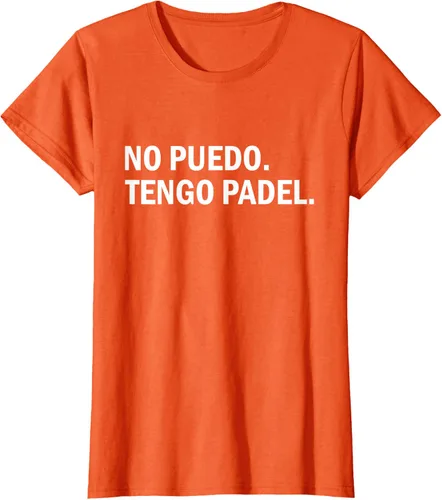 Vista 67 de Camiseta de jugador divertido No Puedo Tengo Padel Hobby