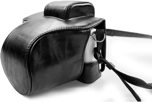 Vista 4 de kinokoo Funda de piel sintética completa para Canon EOS M50 0.591-1.772 in
