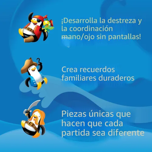 Vista 6 de PlayMonster Juego de Mesa Don't Rock the Boat - Juegos para Niños, Juegos Familiares para Niños y Adultos, Juegos de Mesa para Noche Familiar