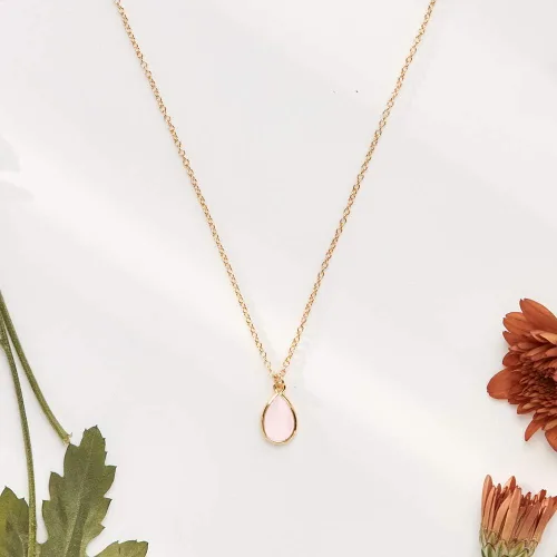 Vista 3 de Dear Ava Collar de regalo para mujeres y niñas, colgante de joyería moderna ajustable, idea de regalo de amor para ella con tarjeta sincera, regalos