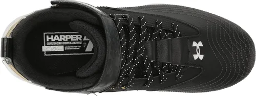 Vista 5 de Under Armour Harper 7 Mid - Zapatos de béisbol moldeados de goma media para hombre