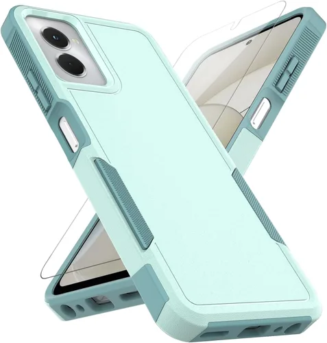 Vista 25 de Funda para Moto G 5G 2023 / Moto G Power 5G 2023: funda protectora de doble capa de servicio pesado resistente para teléfono celular a prueba