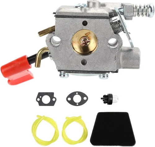 Vista 6 de Fydun Kit de carburador de repuesto para podadora Poulan de 32 cc de gasolina WT‑628