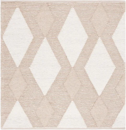 Vista 25 de SAFAVIEH Natura Collection - Alfombra de pasillo de 2 pies 3 pulgadas x 8 pies, marfil y beige, hecha a mano, lana bohemia de granja, ideal