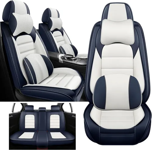 Vista 25 de Funda de cuero de 2 asientos para Mazda CX-3 CX-30 CX-5 CX-50 MX-30, antideslizante, impermeable, resistente al desgaste, funda universal