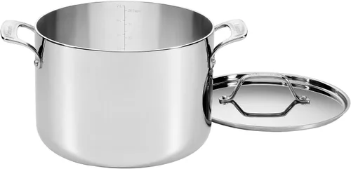 Vista 8 de Cuisinart Juego de utensilios de cocina de 10 piezas de acero inoxidable de 5 capas con revestimiento personalizado, CCC5-10