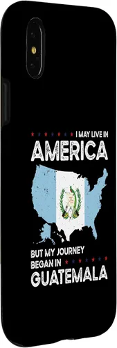 Vista 7 de Funda para iPhone 17, diseño de patriota guatemalteco estadounidense