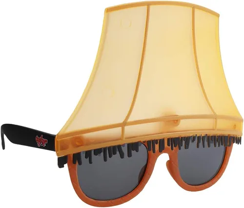 Vista 4 de Sun-Staches Holiday Dress-Up Sunglasses, Christmas Costume Accessory Lil Santa