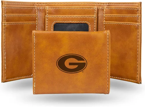 Vista 77 de NCAA Rico Industries - Billetera triple grabada con láser, con grabado láser, accesorio para hombre