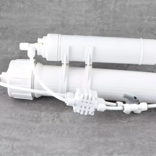Vista 7 de Válvula de cierre automático de tubo de 1/4 de pulgada, con accesorios de conexión rápida, para sistema de filtro de agua de ósmosis inversa RO