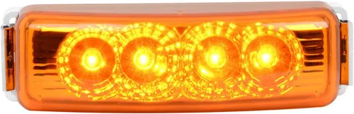 Vista 10 de GG Grand General 77960 Luz LED ámbar/ámbar (lente rectangular Spyder 4 lentes)