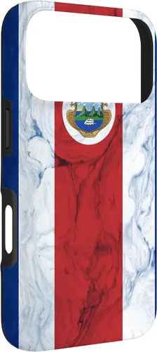 Vista 84 de Bandera de Costa Rica y fondo elegante - Funda del orgullo costarricense para iPhone 17