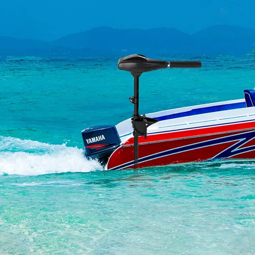 Vista 6 de Motor de arrastre eléctrico de empuje de 40 libras, motores de barco fuera de borda de agua salada, motor de arrastre de serpiente de agua de 12 V