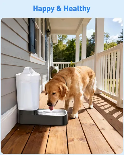 Vista 7 de Filtros de Repuesto para Dispensador de Agua para Perros, Paquete de 4 Filtros de Tazón de Agua por Gravedad para Mascotas Compatible