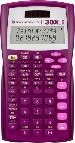 Vista 20 de Calculadora científica Texas Instruments TI-30 X IIS 2-Linea, Negro