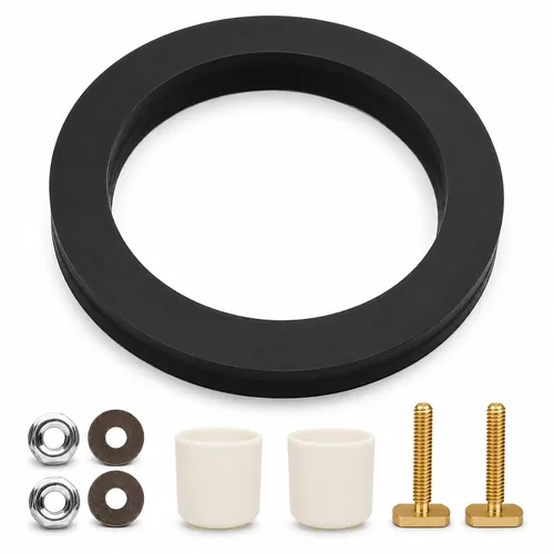 Vista 9 de Sello de inodoro RV con kit de brida de piso de enchufe de 3 pulgadas, sello de brida de inodoro RV se adapta a inodoros de RV 300/310/320