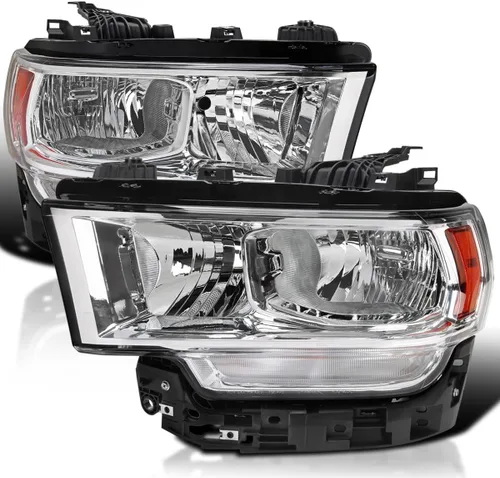 Vista 9 de SPEC-D TUNING Faros delanteros negros compatibles con Ram 2500, 3500 2019-2024, par izquierdo + derecho