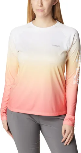 Vista 9 de Columbia womens Super Tidal Tee Long Sleeve Cypress Seamoss
