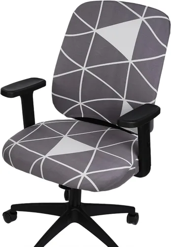 Vista 38 de Melaluxe Funda para silla de oficina de computadora, funda universal protectora y elástica para silla giratoria elástica