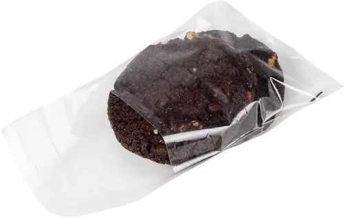Vista 18 de Restaurantware -Bolsas de golosinas de 4 x 3 pulgadas, 100 bolsas para galletas para microondas - Diseño de labios y cinta, resistente al calor
