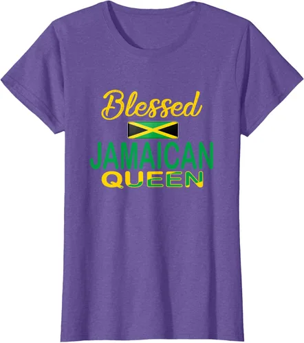 Vista 24 de Blessed Jamaicana Queen Jamaicana para mujer Jamaicana, Negro