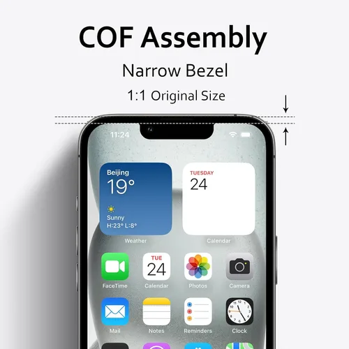 Vista 5 de Para iPhone 11 Reemplazo de pantalla de 6.1 pulgadas, pantalla LCD táctil digitalizador Asamblea con herramientas de reparación, compatible