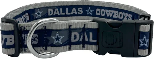 Vista 33 de Collar para mascotas Pets First con licencia NFL Arizona Cardinals, pequeño - Collar para perros resistente, fuerte y duradero. Disponible en 31