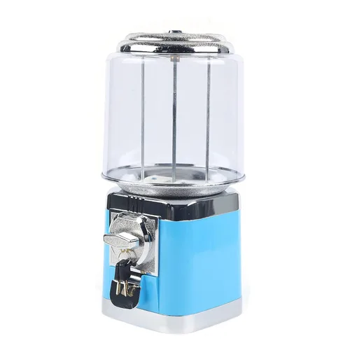 Vista 3 de Máquina expendedora de dulces Máquina expendedora de dulces para caramelos pequeños Dispensador automático de dulces Máquina expendedora Azul