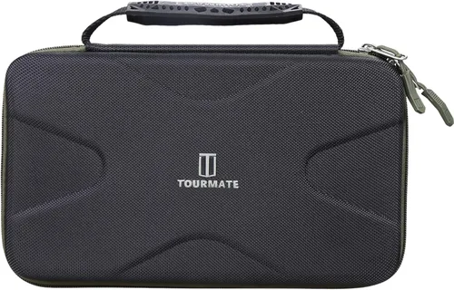 Vista 3 de Tourmate Funda rígida de EVA compatible con 3M media pieza facial, funda de viaje para 6200/07025(AAD)/6503QL/3M P100 cartucho respirador/filtro