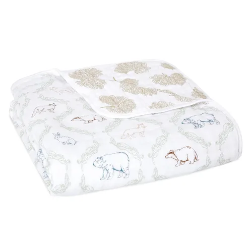 Vista 20 de aden + anais Essentials Manta de Ensueño, Mantas de Muselina para Bebé para Niñas y Niños, Manta Ligera Ideal para Recién Nacidos en Guardería