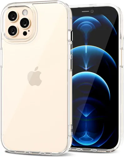 Vista 98 de LoeoeL para iPhone 8 Plus/ 7 Plus Funda Transparente, Funda Híbrida de Teléfono [Plástico Duro y Parachoques de Silicona Suave] Cubierta Protectora