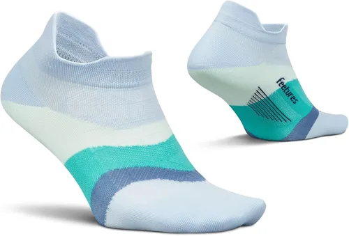 Vista 37 de Feetures Elite - Calcetines tobilleros ultraligeros que no se muestran - Calcetines deportivos con compresión dirigida Azul Ártico (1 par)