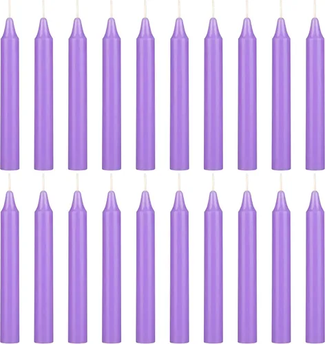 Vista 36 de Mega Candles Mini vela de hechizo con carillón cónico, 20 unidades, 4 x 1/2 Surtido