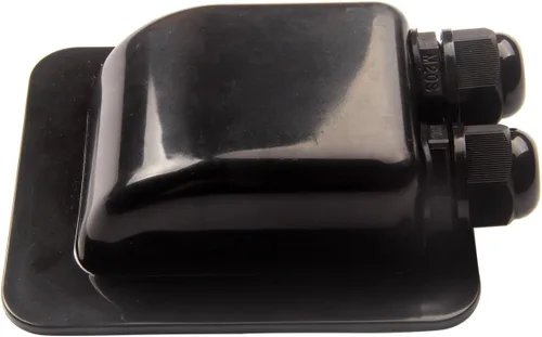 Vista 5 de Prensaestopas de Entrada de Cable Solar Doble ABS Resistente a la Intemperie, Conector de Cable Curvo para Todos los Tipos de Cable de 2mm² a 6mm²