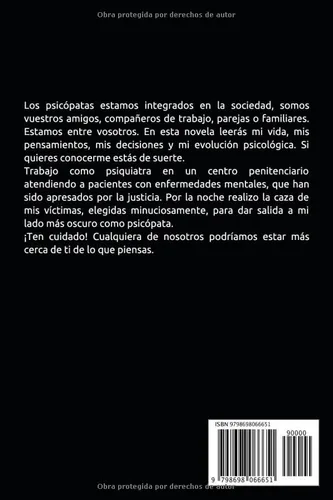 Vista 2 de Un psicópata dentro de mí (El enigma) (Spanish Edition)