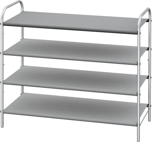 Vista 15 de Simple Houseware - Organizador de almacenamiento para zapatero de 2 niveles, color bronce