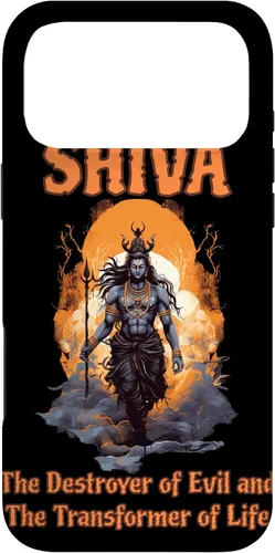 Vista 22 de Lord Shiva Destroyer Transformer Hindu God Spiritual Hippie Case for iPhone 16