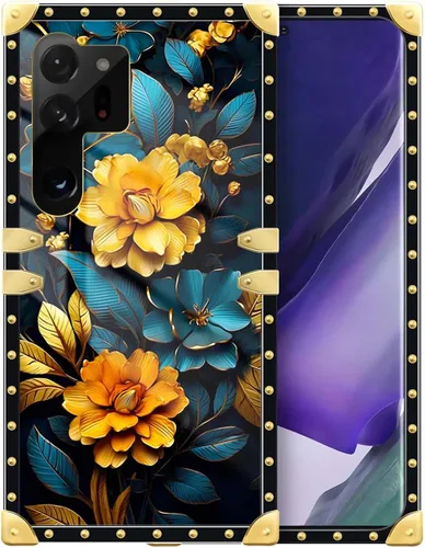 Vista 35 de Funda compatible con Samsung Galaxy S10 4G, TPU suave de lujo y parte trasera de policarbonato duro para niñas y mujeres, funda protectora a prueba