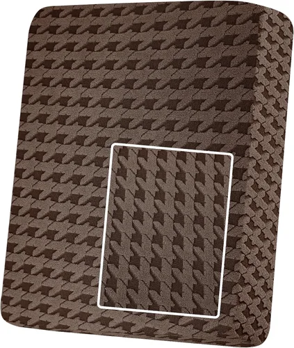 Vista 27 de MAXIJIN Funda de Cojín de Terciopelo Elástica Ajustable Fundas de Cojín de Sofá Ajustadas 1 Paquete Funda de Cojín de Asiento de Sillón para Cojín