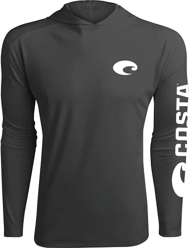 Vista 4 de Costa Del Mar - Camisa técnica con capucha de manga larga