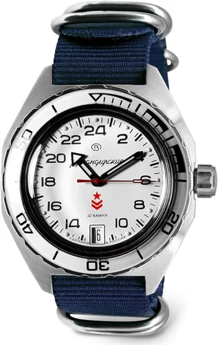 Vista 13 de VOSTOK Komandirskie 650546 GMT - Reloj mecánico automático de buceo automático