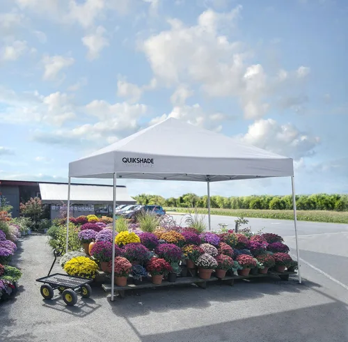 Vista 11 de Quik Shade Marketplace MP100 - Toldo instantáneo de 10 x 10 pies, color blanco