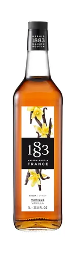 Vista 42 de 1883 Jarabe de Amaretto para bebidas, fabricado en Francia, botella de plástico de 1 litro