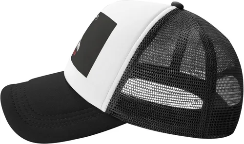 Vista 2 de TRUFEX Baki The Grappler Mesh Baseball Cap Men Women Summer Adjustable Breathable Hats Quick Dry Casual Cool Trucker Dad Hat Black