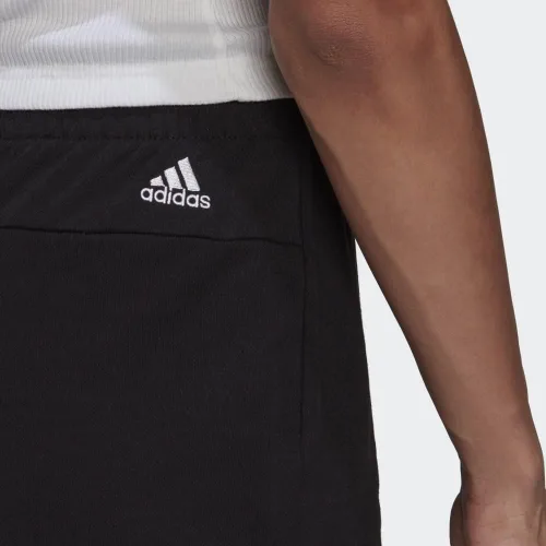 Vista 6 de adidas Pantalones cortos ajustados de 3 rayas Essentials para mujer
