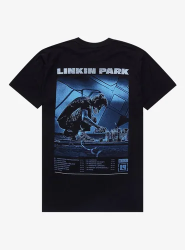 Vista 2 de Linkin Park Meteora 20th Anniversary Camiseta Negro 2X, Negro