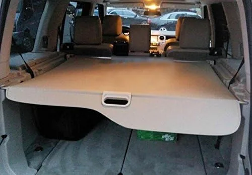 Vista 2 de ITrims Para Land Rover Discovery 4 LR4 Accesorios 2010 2011 2012 2013 2014 2015 Interior retráctil para maletero trasero maletero de carga Cubierta