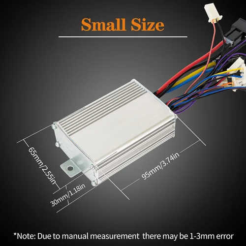 Vista 5 de Controlador de motor cepillado 36V 1000W 30A con interruptor de 3 velocidades Seis MOSFET incorporados y un relé, controlador de velocidad